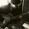 1980. Thierry with his old Gibson L5 S.